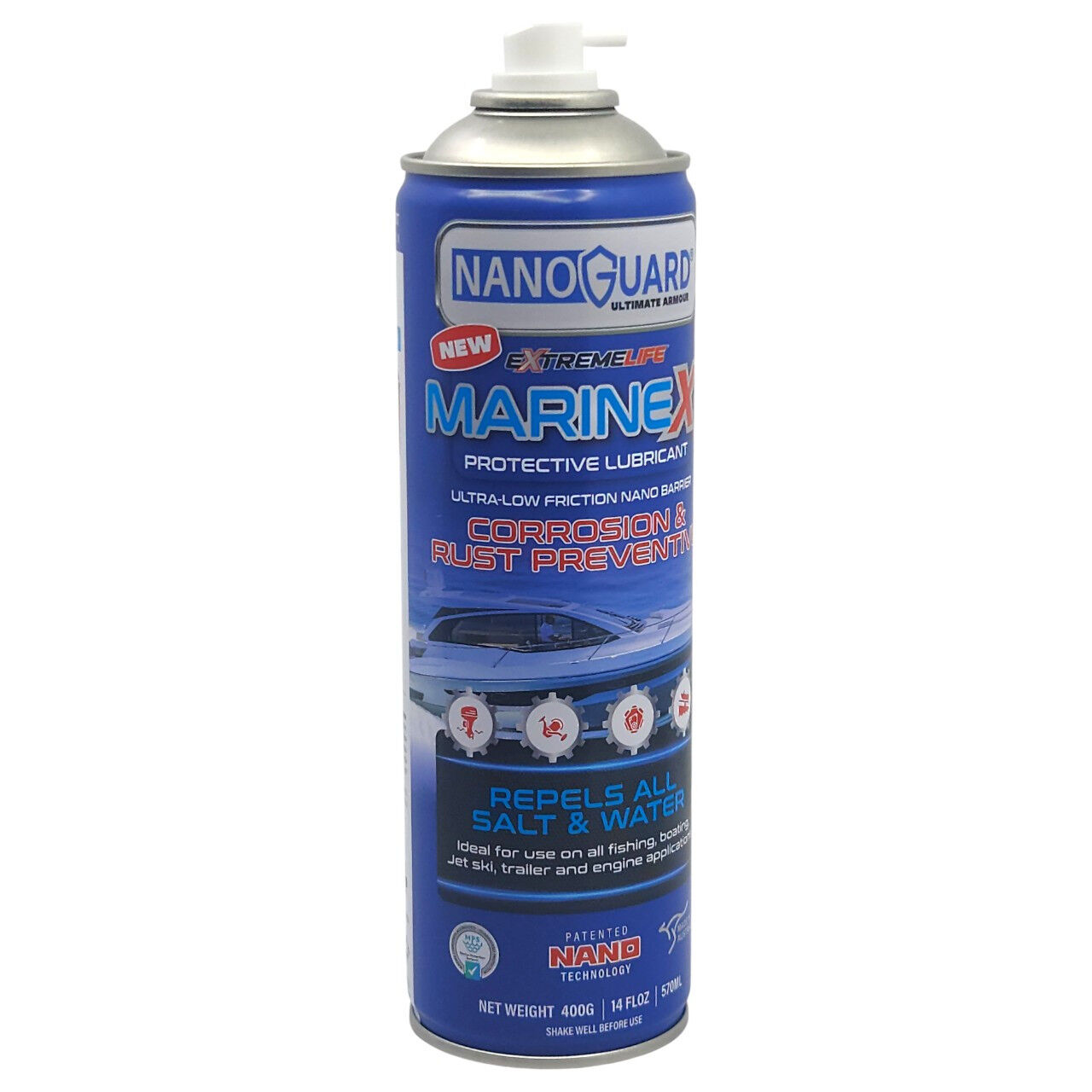 NanoGuard Marine X Protective Lubricant 400G