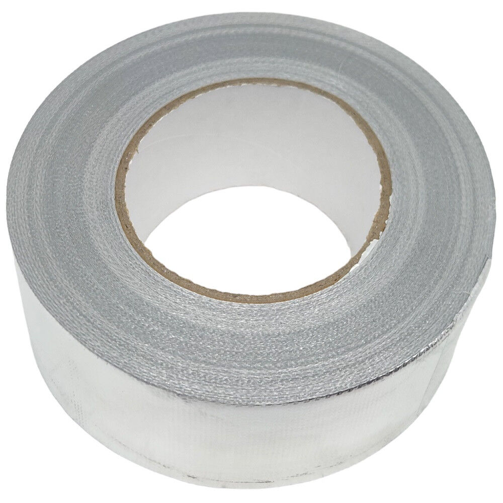 Silver Aluminium Heat Deflection Tape - 50mm x 45m