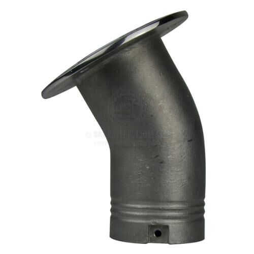 50mm Fuel Deck Filler 30 Degree With Key 316G Stainless Steel Flush Mount