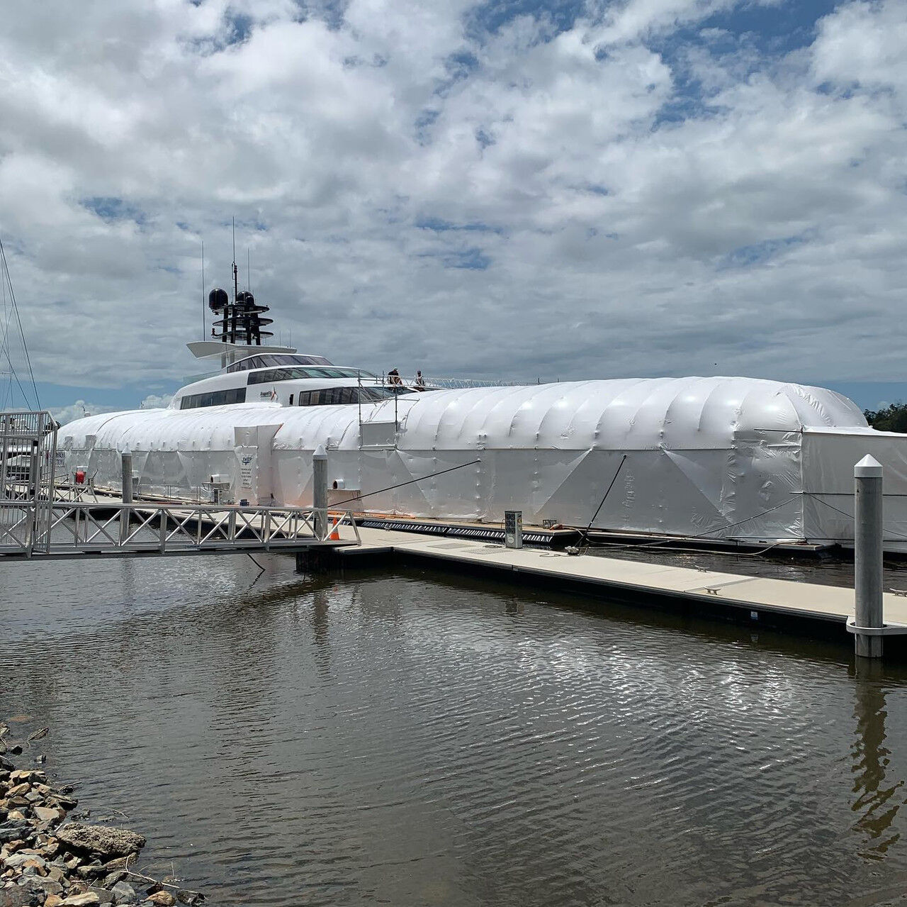 40' X 100' Shrink Wrap 10 Mil (254 Um) White