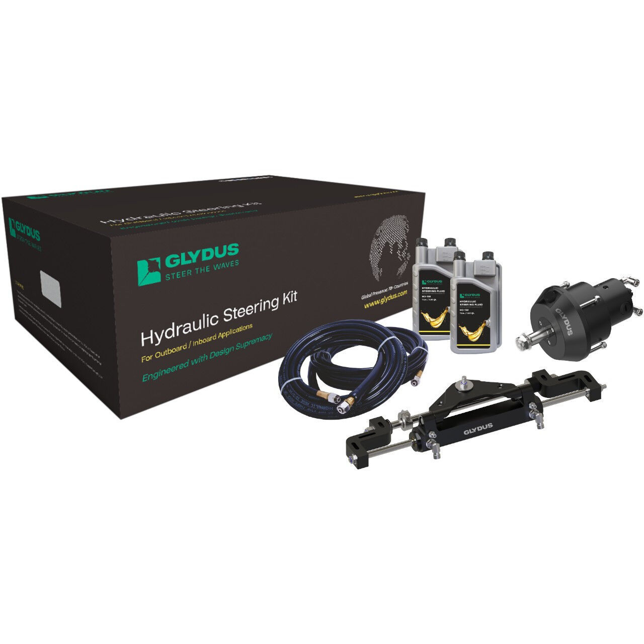 Up to 115HP Tohatsu Hydraulic Steering Kit
