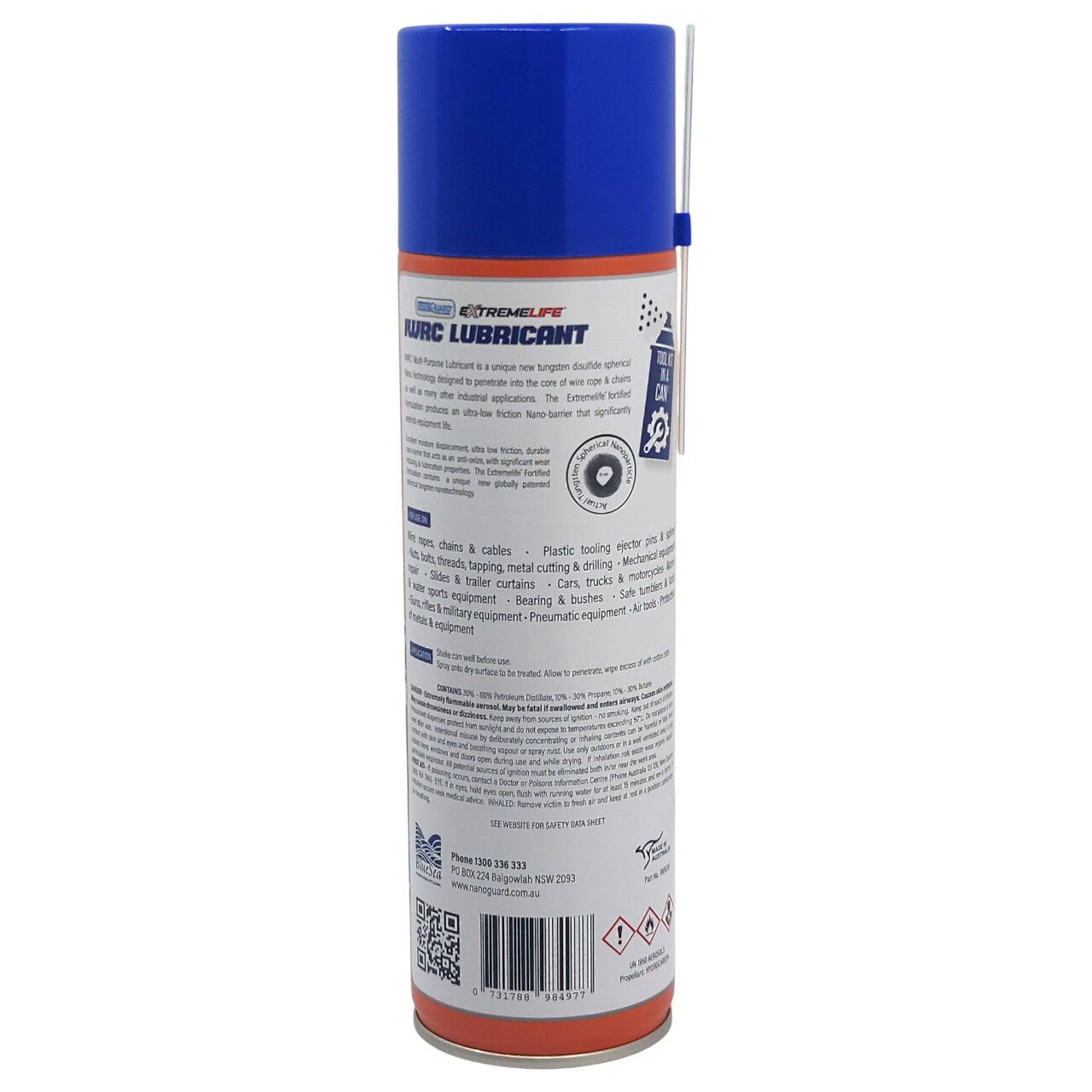 NanoGuard IWRC Lubricant Anti Seize 400G