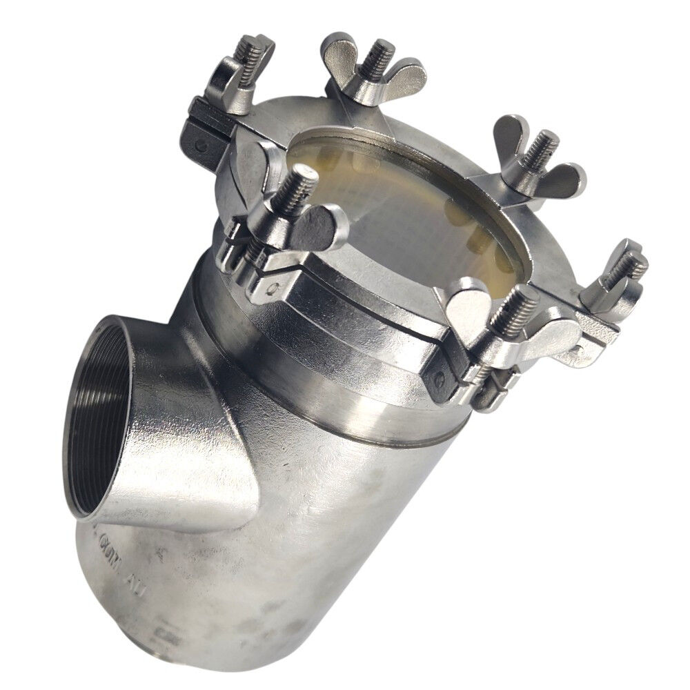 MSS-BISO-250-C-A - Stainless Steel 2.5" BISO Sea Strainer