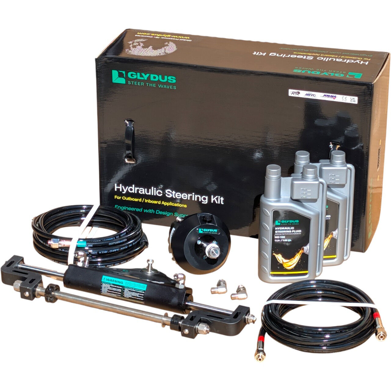 Up to 115HP Tohatsu Hydraulic Steering Kit