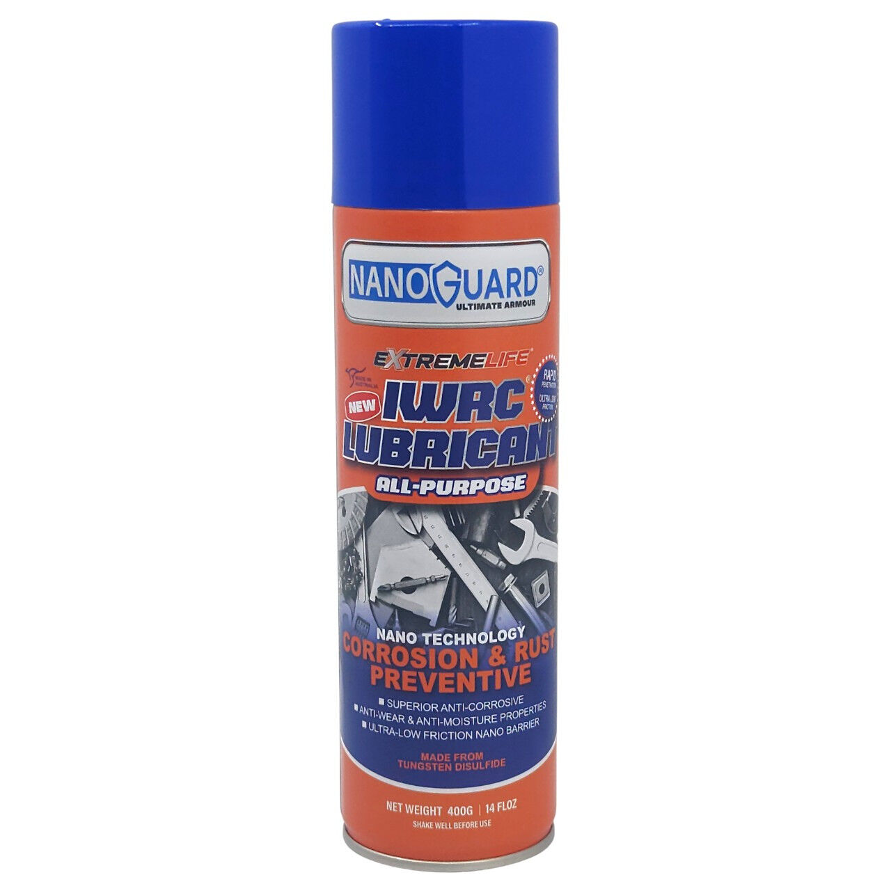 NanoGuard IWRC Lubricant Anti Seize 400G