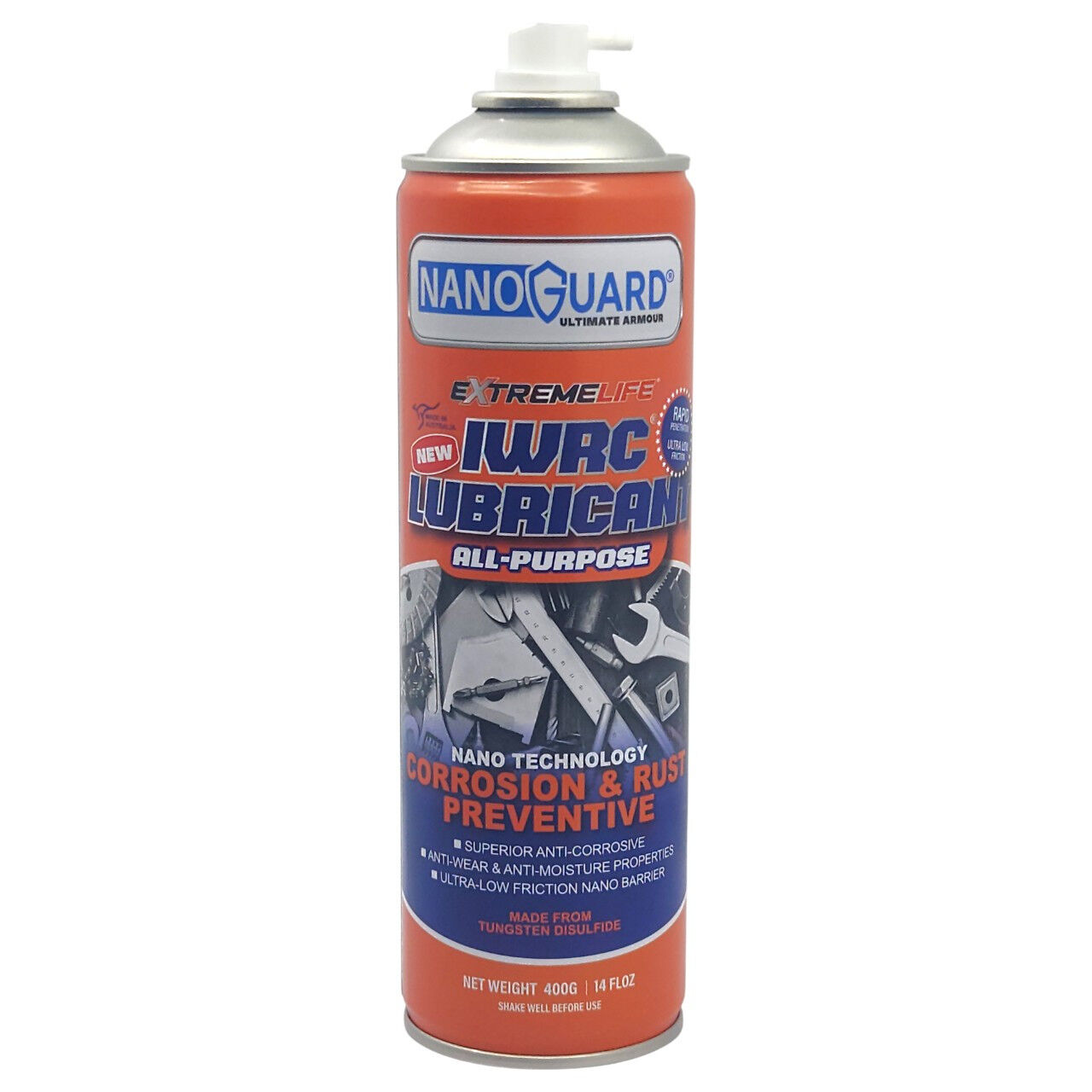NanoGuard IWRC Lubricant Anti Seize 400G