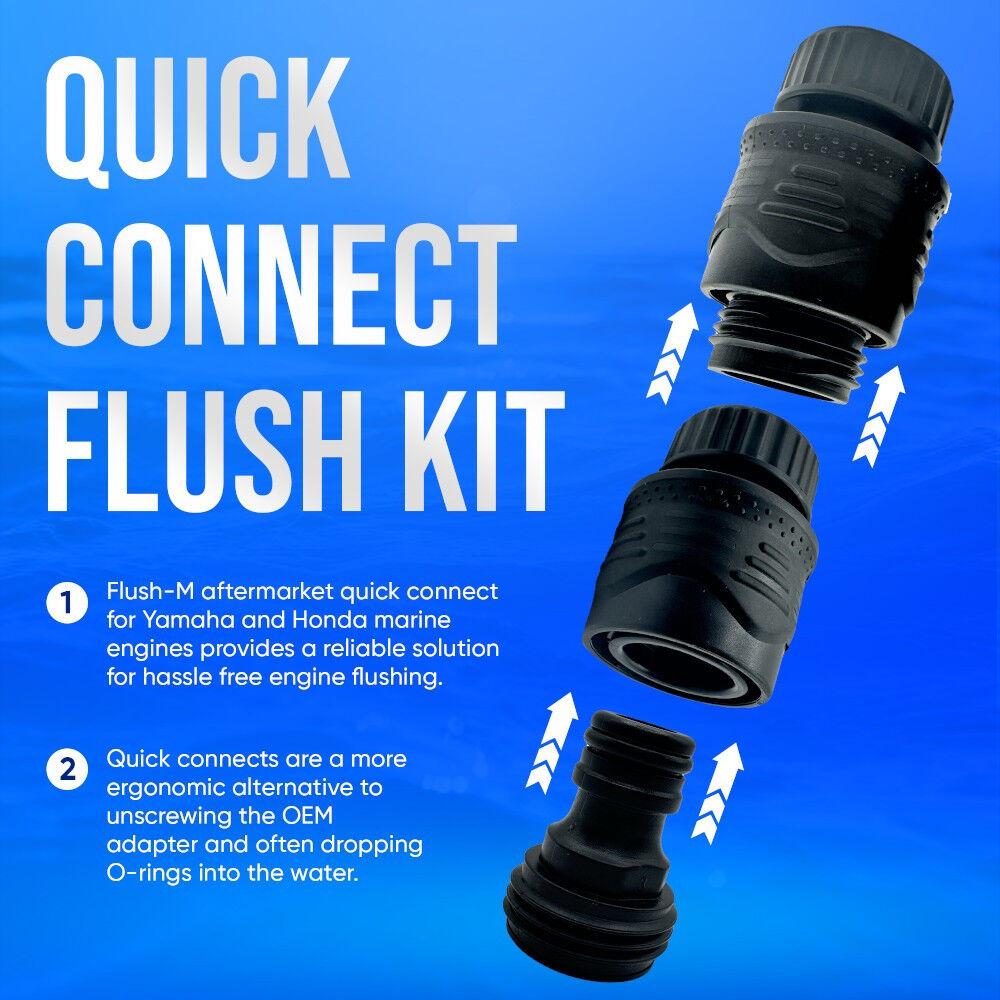 Yamaha & Honda Quick Flushing Plug Solution
