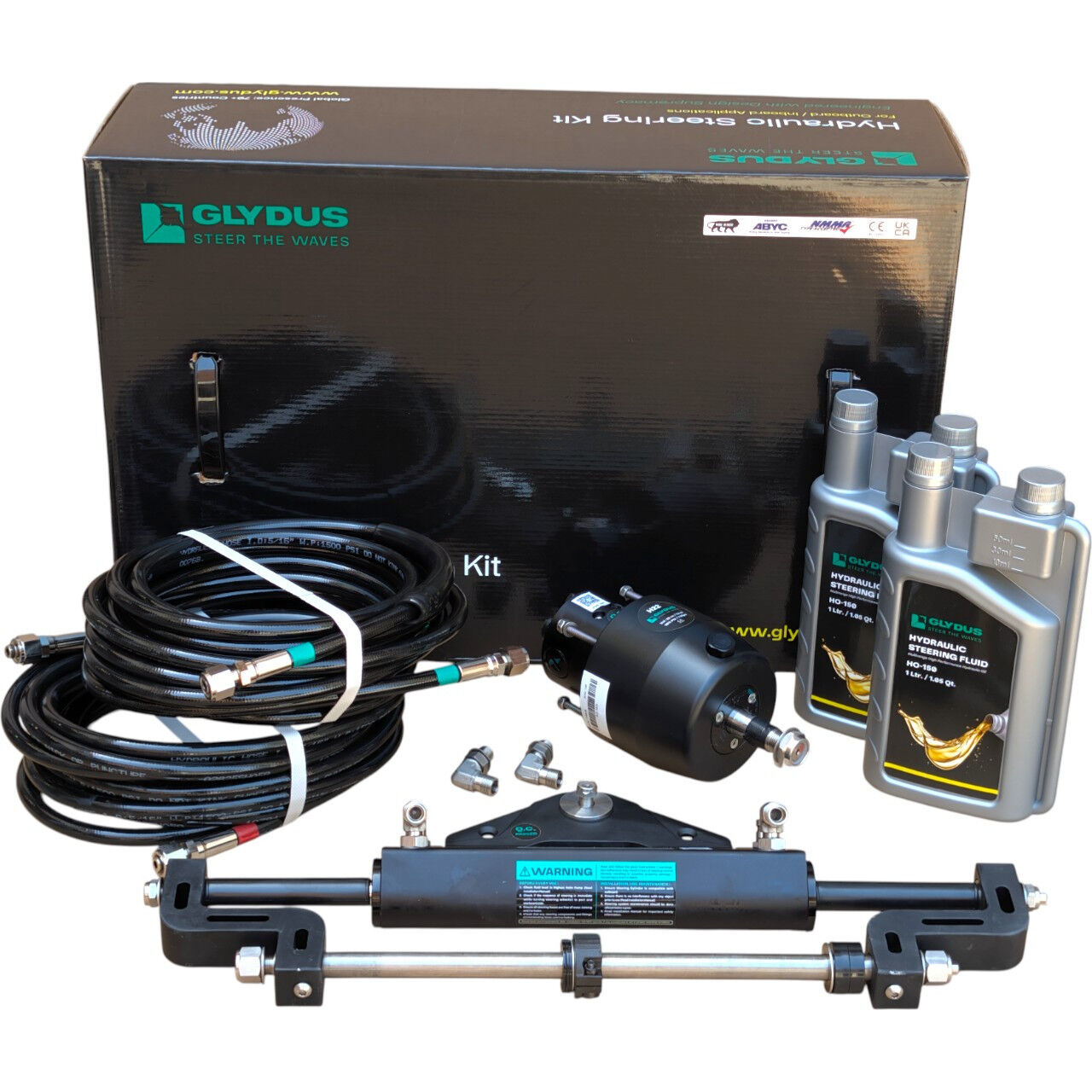 130 to 175HP Honda Hydraulic Steering Kit
