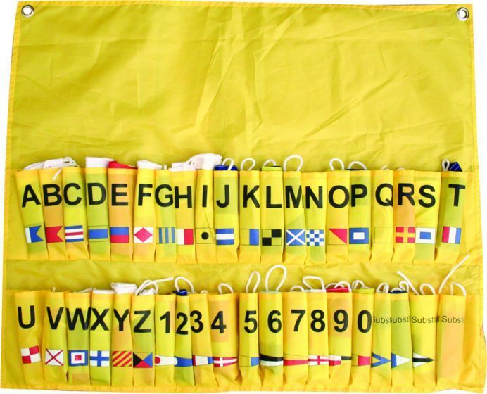 RWB International Code Flags Complete Set of 40 Boat Marine