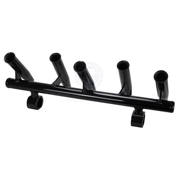 RELAXN T-Top 5 Rod Holder Rocket Launcher Centre Console Clamp-on Black ALU  - Relaxn