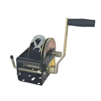 Jarrett Winch 6m Webbing Strap Snap Hook 2-Speed 5:1 700kg Boat Marine Trailer