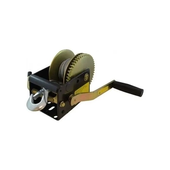 Jarrett Winch 6m 4mm Cable Snap Hook 1-Speed 5:1 500kg Boat Marine Trailer