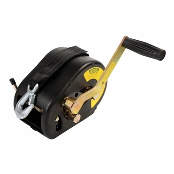Jarrett Winch 3-Speed 800kg 7.5m Webbing and Snap Hook Cover