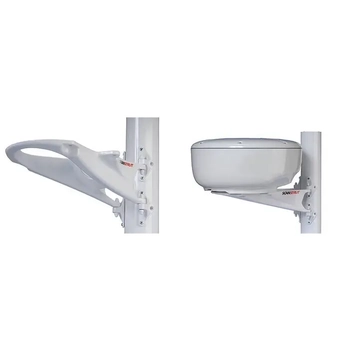 Scanstrut Mount Mast T/S 18" Ray/Gar/Kvh Radome