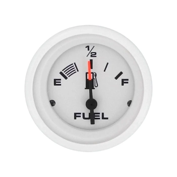 VeeThree Instruments Fuel Gauge Arctic White
