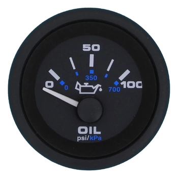 VeeThree Instruments Oil Press Gauge Premier Pro 0-100Psi