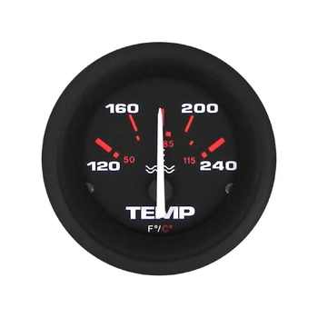 VeeThree Instruments Water Temp Gauge VeeThree Instrumentsck Amega 120-240F