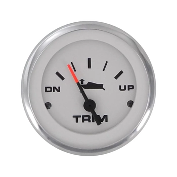 VeeThree Instruments Trim Gauge Evinrude/Johnson Lido Pro Wh