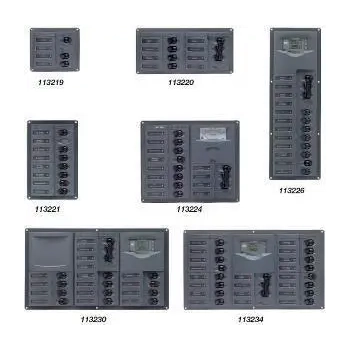 BEP Switch Panel 2Cb Ac 250V