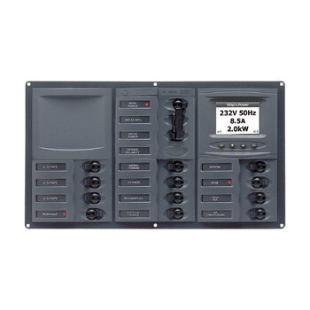 BEP Contour AC Digital Circuit Breaker Control Switch Panel 12CB