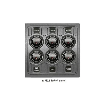 BEP Contour 1000 6 Way Switch Panel Boat Marine Electrical