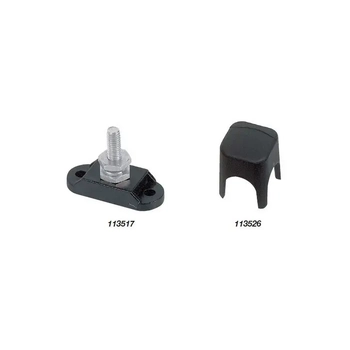 BEP Stud Single Insulated 8Mm Red