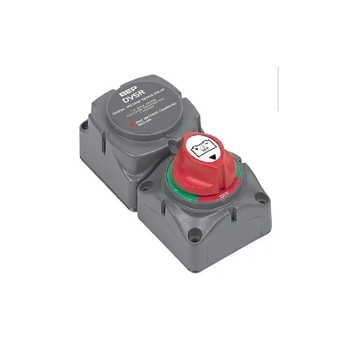 BEP Battery Distribution Cluster with DVSR Single Engine 2 Battery Banks Boat