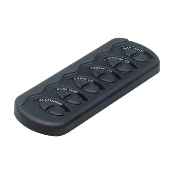 BEP Switch Pan Cont Gen2 Grey 6 Way No Fuse