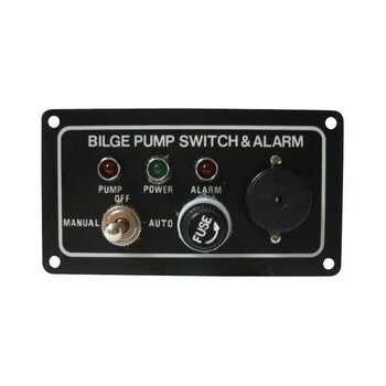Bilge Pump Switch Panel with Alarm Electrical Boat Marine