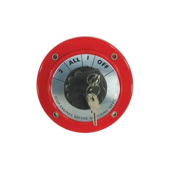 4 Position Battery Selector Switch With Key Boat Marine Caravan