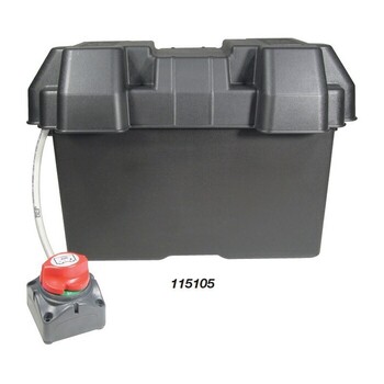 BEP Small Battery Box with Master Switch Selector