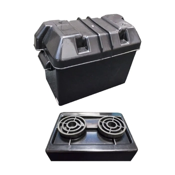 Battery Box Large with Cushioned Base