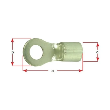 Battery Crimp Lug 8-6 Pk Of 10