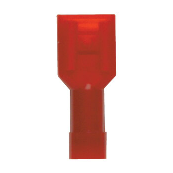 External Spade Trans Red 100Pk Qkc16