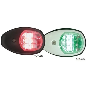 Light Nav P&S Side Mnt Black Led 121038
