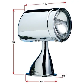 Marinco Light Remote Control Flood/Spot S/S