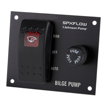 SPX Johnson Pump Switch Panel Bilge Pump 3 Way-12V