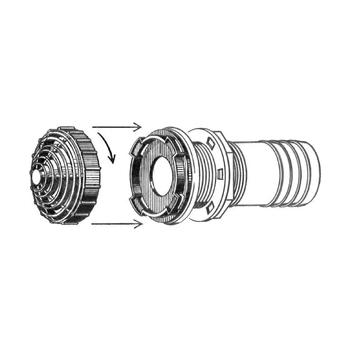 Drain Livewell Overflow C/W Strainer