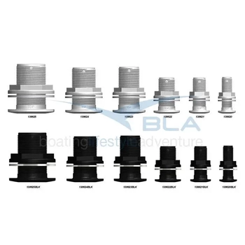 Skin Fitting Domed Wht 1/2" Bsp 