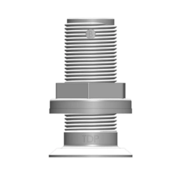 TruDesign Skin Fitting Recessed Wht 3/4" Bsp  