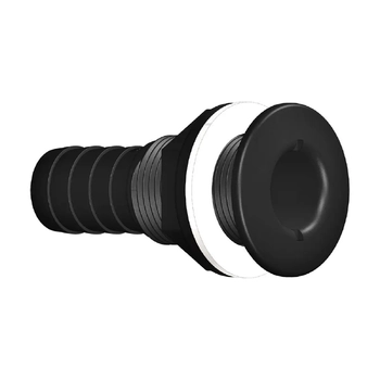 Skin Fitting Tail Blk 13mm  1/2" Bsp  