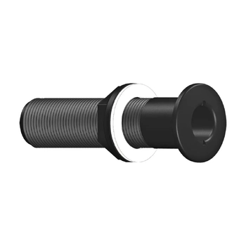 Skin Fitting Long Blk 1'' Bsp