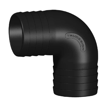 Connector 90 Blk 50mm Pkg