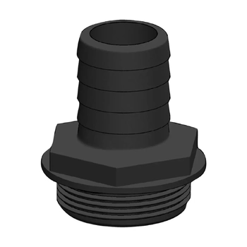 TruDesign Aquavalve Tail Black 19mm 1 1/2" BSP PKG