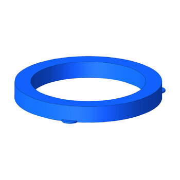 TruDesign Replacement Aquavalve Port Seal Blue - Thick