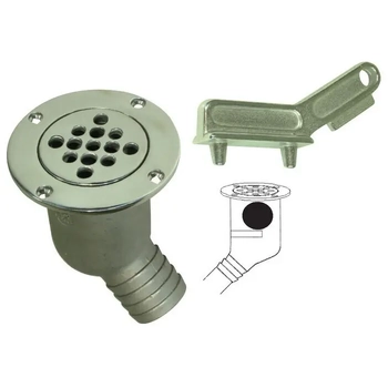 Marine Town Scupper Cockpit G316 S/S Screw Strainer