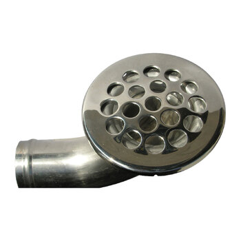 Marine Town Drain Deck S/S Remv Strainer 38Mm Outlet