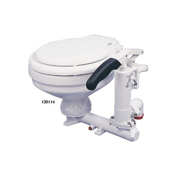 TMC Manual Lever Action Toilet Small Bowl Boat Marine
