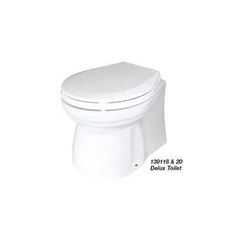 TMC Deluxe Toilet Bowl with Enclosed Motor 12V Boat Marine Trailer