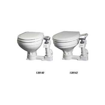 Toilet Manual Compact Round